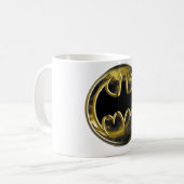 Mug Symbole Batman | Logo Or (Devant gauche)