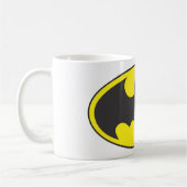 Mug Symbole Batman | Logo Oval de chauve-souris (Gauche)