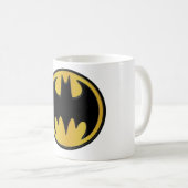 Mug Symbole Batman | Logo rond classique (Devant droit)
