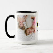 Mug Symbole Batman | Meilleur papa photo (Gauche)