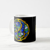Mug Symbole Bleu Gemstone Leo (Devant gauche)