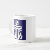 Mug symbole-bluewhite (Devant gauche)