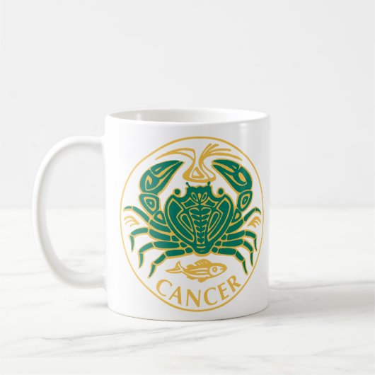 Mug Symbole cancéreux du Zodiaque (Gauche)