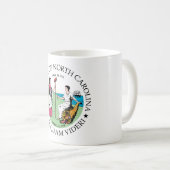 Mug Symbole Caroline du Nord (Devant droit)