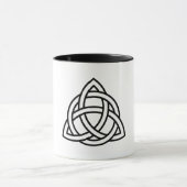 Mug Symbole Celtic Trinity Knot Triquetra Wicca (Centre)