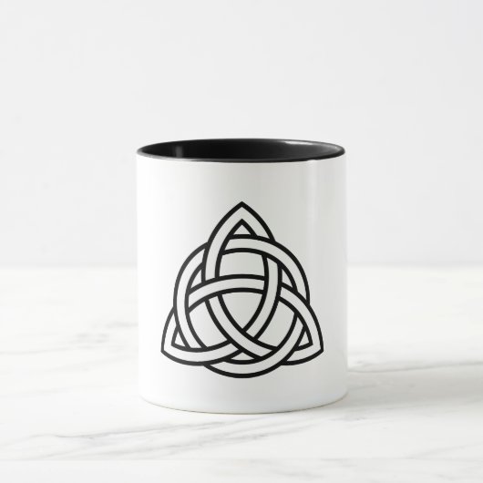 Mug Symbole Celtic Trinity Knot Triquetra Wicca (Centre)