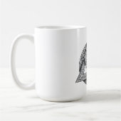 Mug symbole celtique, nœud de la trinité (Gauche)