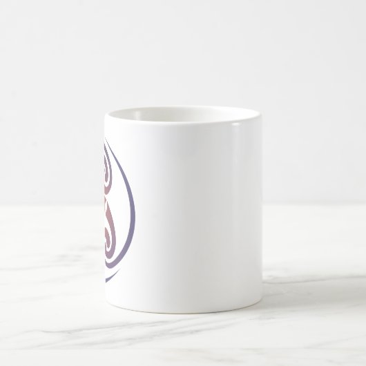 Mug Symbole Celtique Triskele, Triple Spiral, Triskeli (Centre)
