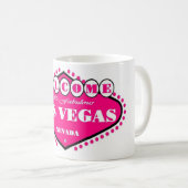 Mug SYMBOLE CHAUD PINK Las Vegas (Devant droit)