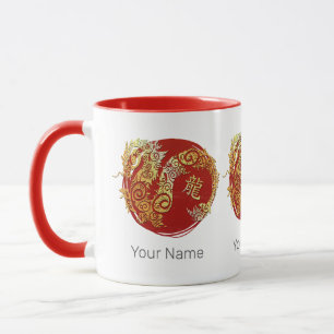 Mug Symbole chinois Zodiac Horoscope Constellation