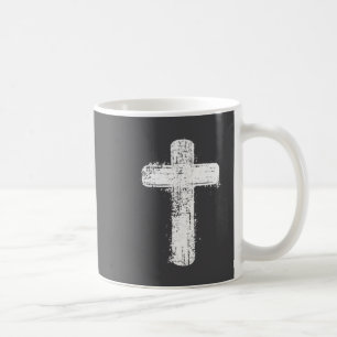 Mug Symbole chrétien minimaliste de foi de croix simpl