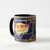 Mug Symbole Club Tropicana Neon (Devant gauche)