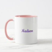 Mug Symbole Cutie Pi Pun mathématique (Gauche)