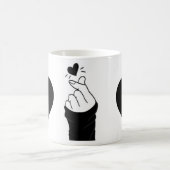 Mug Symbole d'amour du doigt de main "Love you" (Centre)