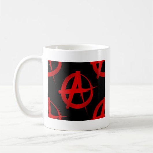 Mug Symbole d'anarchie (Gauche)