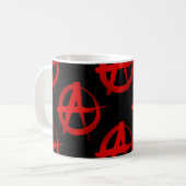 Mug Symbole d'anarchie (Devant gauche)
