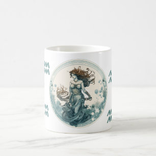 Mug Symbole d'Aquarius frappant
