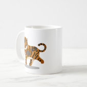 Mug SYMBOLE D'Astrologie Zodiac Tiger Cute (Devant gauche)