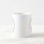 Mug Symbole d'athée de l'espace (Centre)