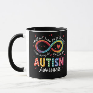 Mug Symbole d'autisme infini Sensibilisation sur l'aut