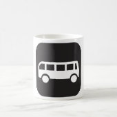 Mug Symbole d'autobus (Centre)