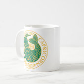 Mug Symbole de Capricorne du Zodiaque (Devant gauche)
