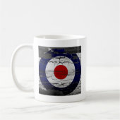 Mug Symbole de cible de mod de détresse (Gauche)
