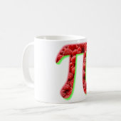 Mug Symbole de framboise et de pi (Devant gauche)