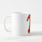 Mug Symbole de framboise et de pi (Gauche)