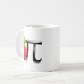 Mug Symbole de framboise et de pi (Devant gauche)