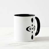 Mug Symbole de goutte d'eau de pleine conscience (Devant droit)