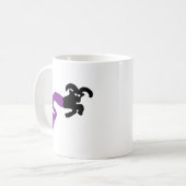 Mug Symbole de la Chèvre de Mer Capricorne (Devant gauche)