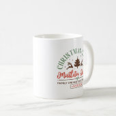 Mug SYMBOLE DE LA FERME DE Noël RÉtro (Devant droit)