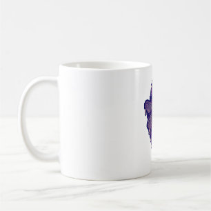 Mug Symbole de la Fleur Mandala de Vie Géométrique