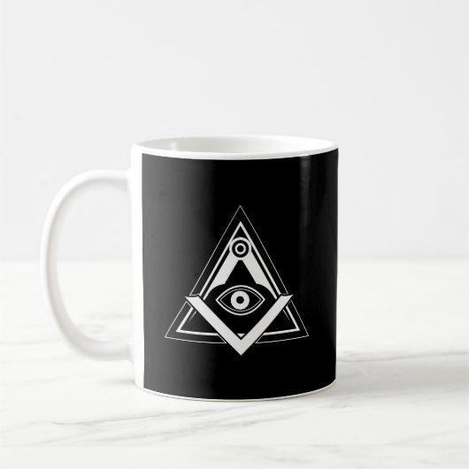Mug symbole de la franc-maçonnerie (Gauche)
