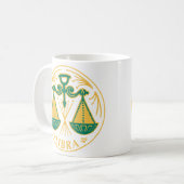Mug Symbole de la Libra du Zodiaque (Devant gauche)