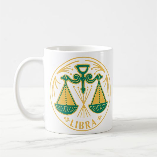 Mug Symbole de la Libra du Zodiaque (Gauche)