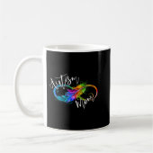 Mug Symbole de la neurodiversité Rainbow Infinity Auti (Gauche)