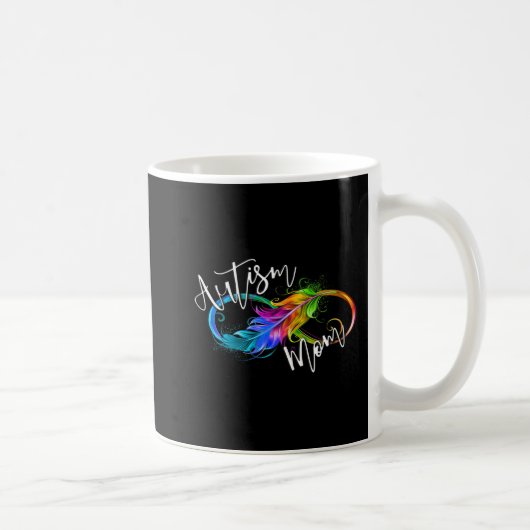 Mug Symbole de la neurodiversité Rainbow Infinity Auti (Droite)