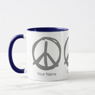 Mug SYMBOLE DE LA PAIX SYMBOLE Vintage POUR Hippie Pac