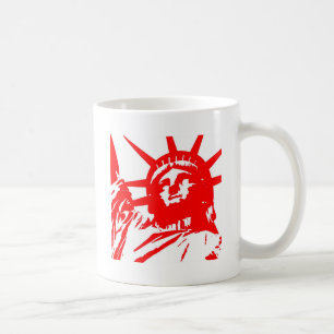 Mug Symbole de la Statue de la Liberté Pop Art USA