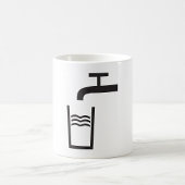 Mug Symbole de l'eau du robinet