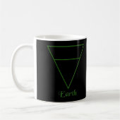 Mug Symbole de l'élément Terre de Pagan (Gauche)