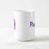 Mug Symbole de l'étoile de Poissons Zodiac Astrologie  (Centre)