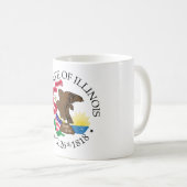 Mug Symbole de l'Illinois (Devant droit)