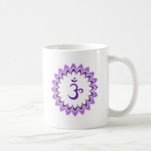 Mug Symbole de l'OM/couronne Chakra (Droite)