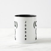 Mug Symbole de l'ordinateur Owl Lover (Centre)