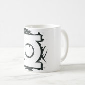 Mug Symbole de marqueur vert lanterne (Devant droit)