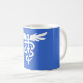Mug Symbole de médecine vétérinaire (Devant droit)