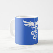 Mug Symbole de médecine vétérinaire (Devant gauche)